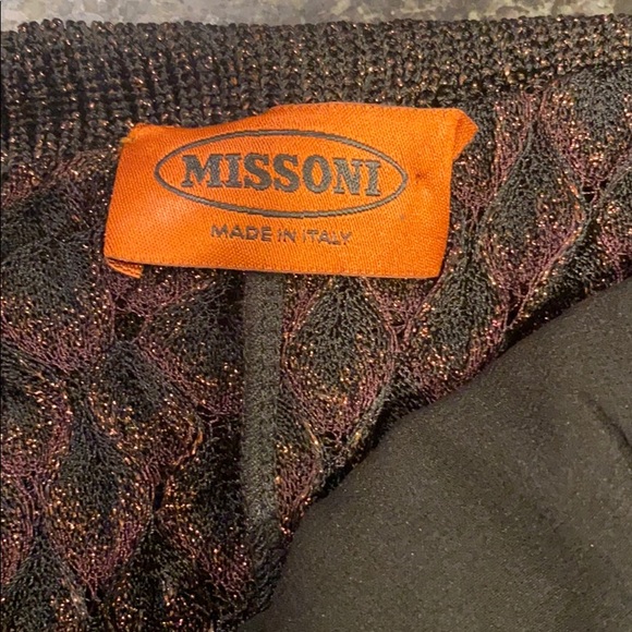 Authentic Missoni Metallic High Rise pants - Picture 7 of 8
